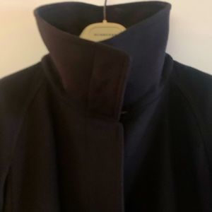 Beautiful Burberry winter coat. US size 4, black, hasn’t been worn in years.